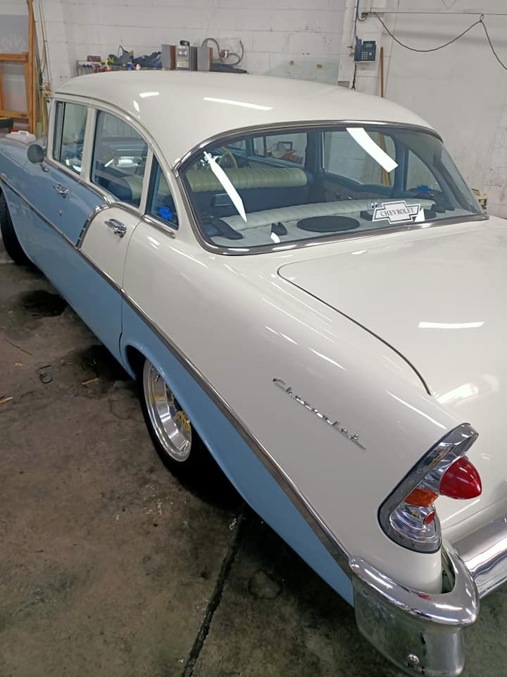 Classic chevy with 75 vlt window film